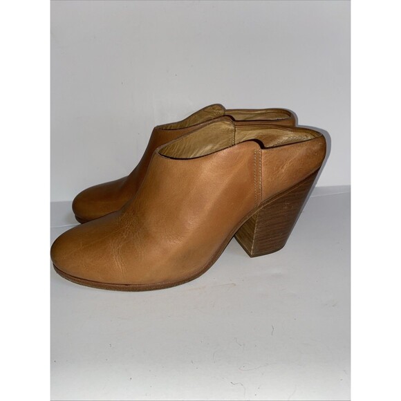 RAG & BONE Sable Enid Leather Mule Size 8 OR 38 1/2 Very Gently Pre-Owned - Picture 4 of 10
